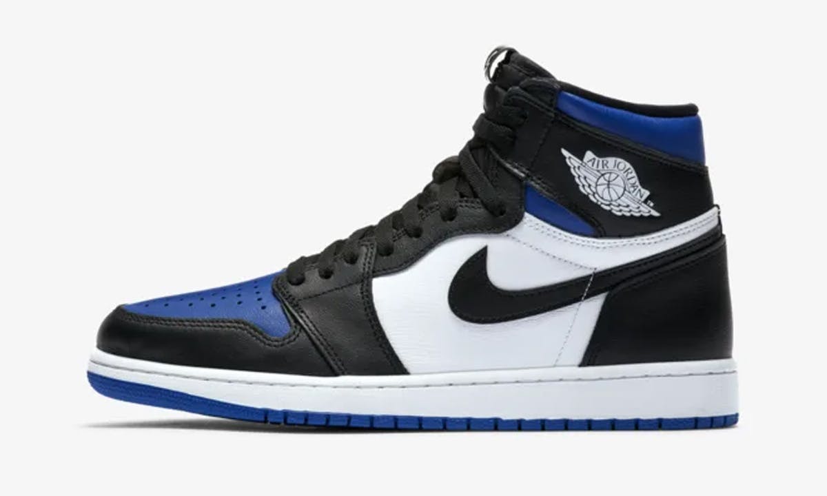 jordan 1 black white royal blue
